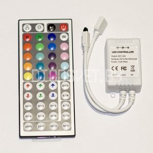 Светодиодный контроллер RGB, IR44, 72W
