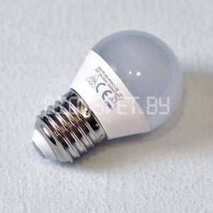 Светодиодная лампа E27, 5,2Вт, тёплый белый