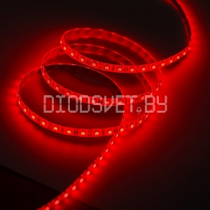 Светодиодная лента 5050, IP20, красный, 60LED, 1м